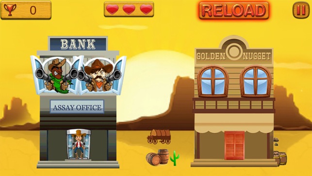 Cowboy Shooting 2D Western Gang - Hunt the Outlaws Stationed(圖4)-速報App