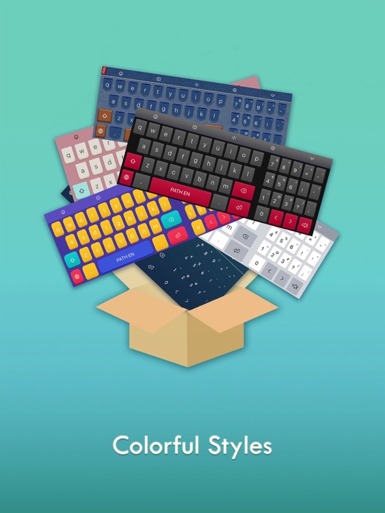 Path Input: A Swipe Keyboard for iPad screenshot-0
