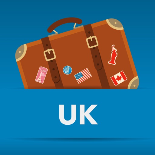 UK England offline map and free travel guide