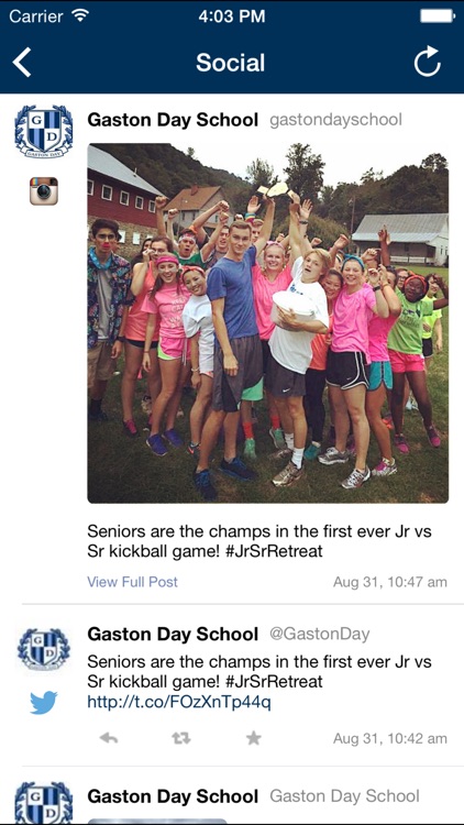 GASTON DAY SCHOOL