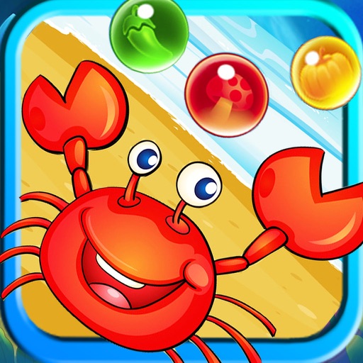 Mr Crab Crush Mania : Bubble Shooter Shark iOS App