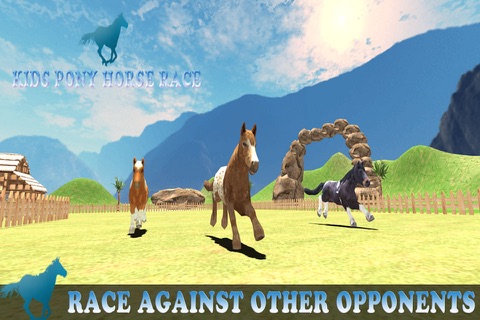 Pony Horse Kids Race screenshot 3