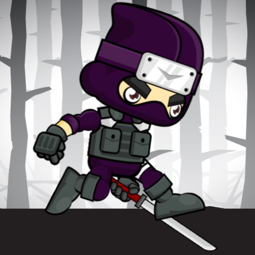 Running Ninja Scary Forest Icon