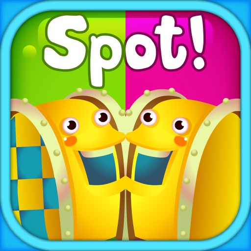 Spot it! Lovely Cartoon 1 iOS App