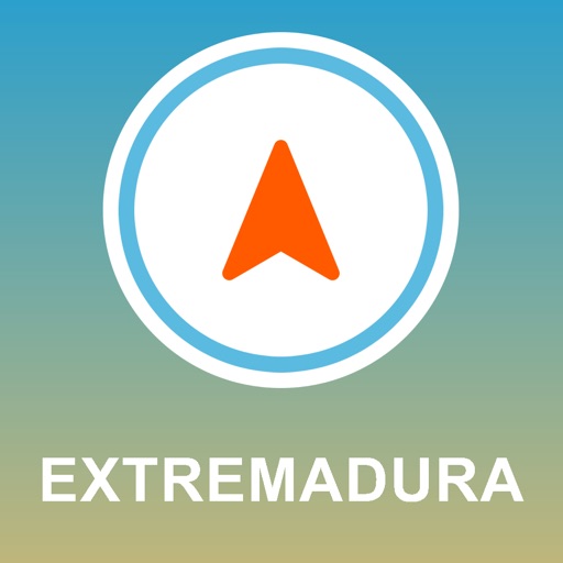 Extremadura, Spain GPS - Offline Car Navigation icon