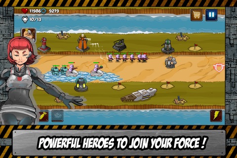 Aliens Invasion Heroes : Defense and Guard the Earth screenshot 3