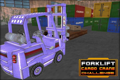 Forklift Cargo Crane Challenge 3D - Extreme Cargo Forklift Challenge 3D screenshot 4