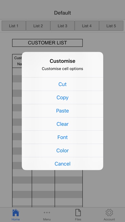 Customer List screenshot-3