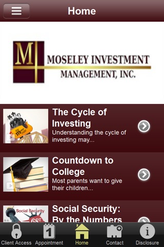 Moseley Investment Management, Inc. screenshot 2