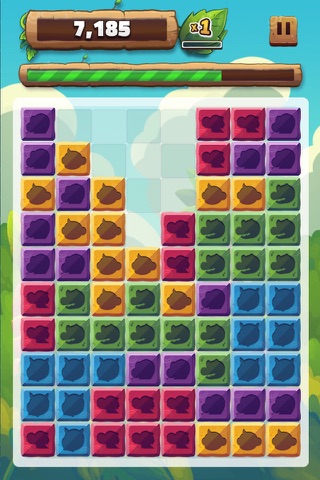 Animal Blocks Blast Puzzle screenshot 3