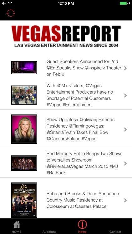 Vegas Auditions - Las Vegas entertainment jobs & casting notices screenshot-3