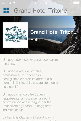 Grand Hotel Tritone screenshot 2