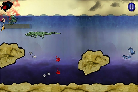 Hungry Piranha World - Deep Sea Fish Evolution screenshot 2