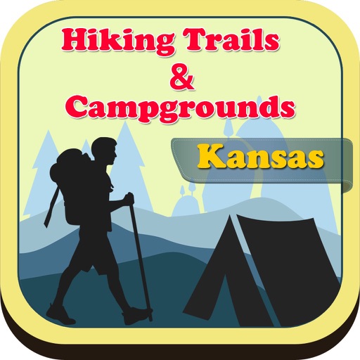 Kansas - Campgrounds & Hiking Trails icon