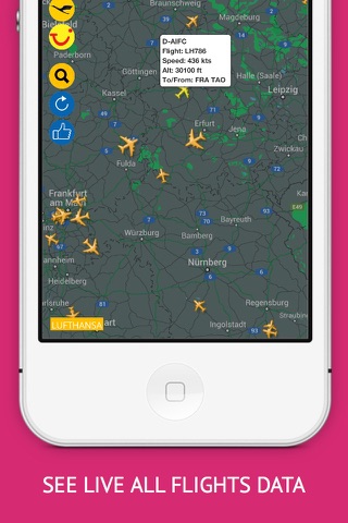 Germany Flights : Lufthansa, Air Berlin, Germanwings Flight Tracker & Air Radar screenshot 2