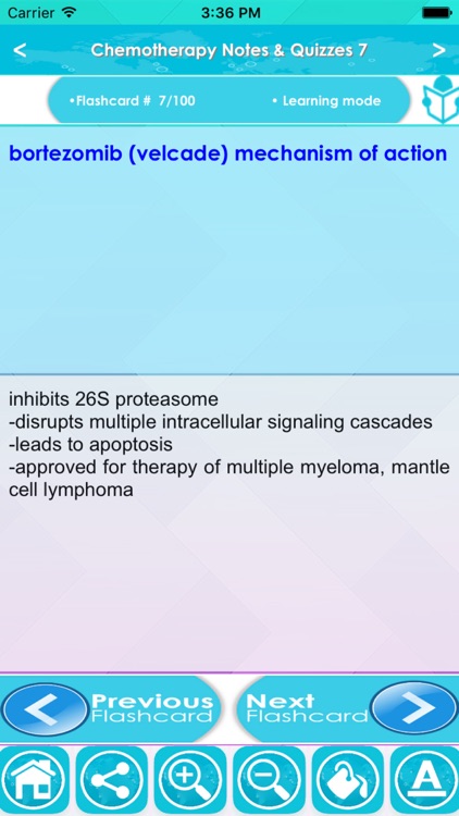 Chemotherapy Exam Review : 2100 Terms & Quizzes