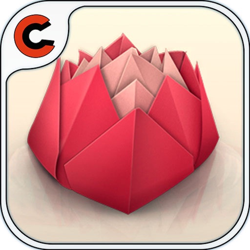 papercraft - paper fold origami icon