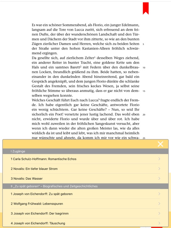 Das Marmorbild -  Edition.Hörbuch  Deutsch-Lektüren zum Lesen und Hören von Klett für Oberstufe und Abitur mit Zusatzmaterialien screenshot-3
