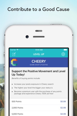Cheery Network - Share What’s Positive in Your Life screenshot 3