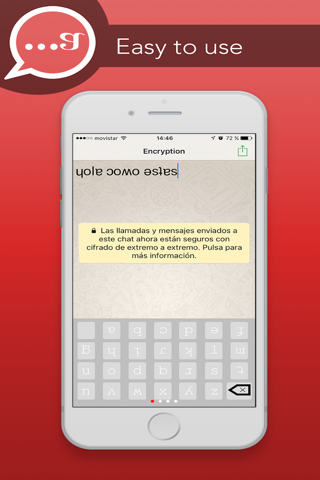 Encryption for WhatsApp in your messages - náhled