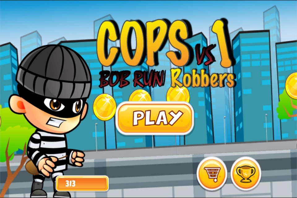 robber vs cops run adventure games screenshot 3