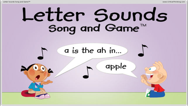 Letter Sounds Song and Game™