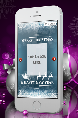 Christmas Greeting Card Creator – Send Best Wish.es For New Year With Cute e-Card.s screenshot 4