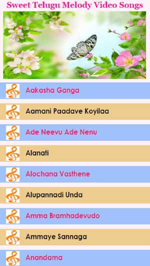 Sweet Telugu Melody Songs Videos(圖1)-速報App