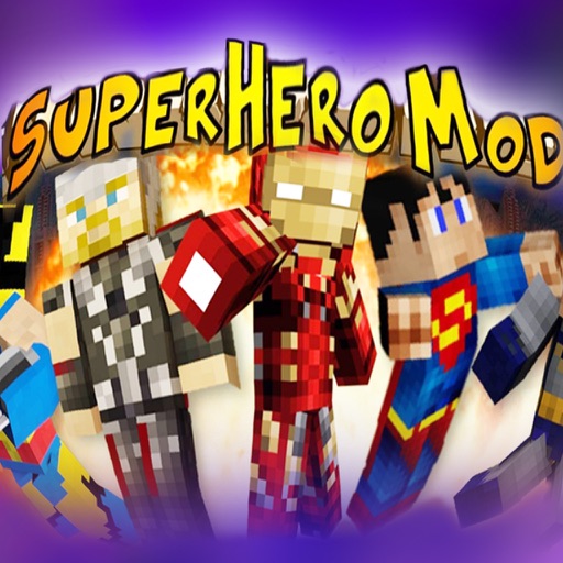 SuperHero Mods FREE - Game Tools for MineCraft PC Edition Icon