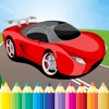Super Car Coloring Book - Vehicle drawing for kid free game, Paint and color games HD for good kid