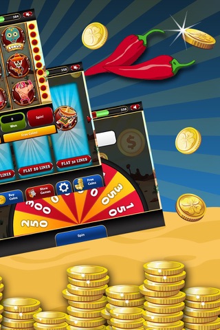Jumpin Jalapenos Casino - Hit The Spicy Penny Slot Machine in Rich Hot Pepper JackPot screenshot 2