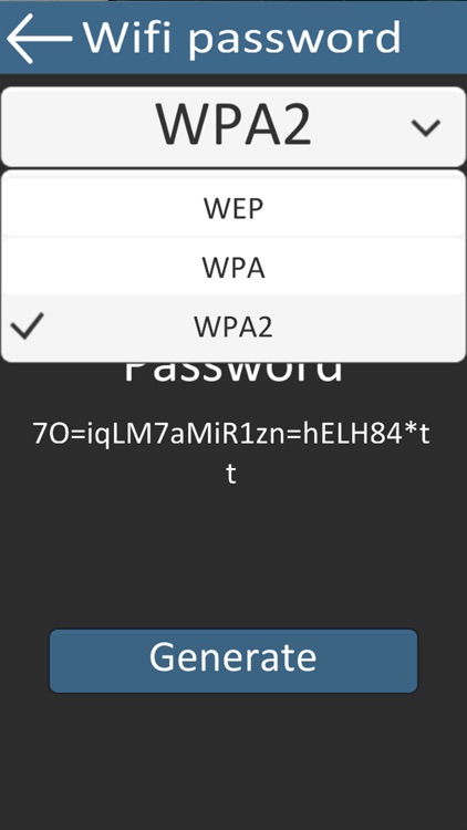 Wifi password Generator 1