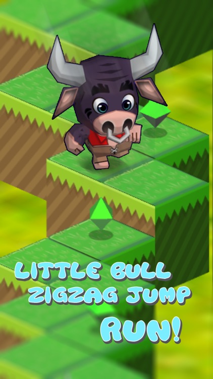 Bull Jumpy Run 3D - Endless farm animal run