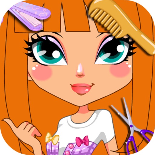 Make Beautiful Girl Hairstyle - Nice Girl Hair Design/Cutting Art iOS App