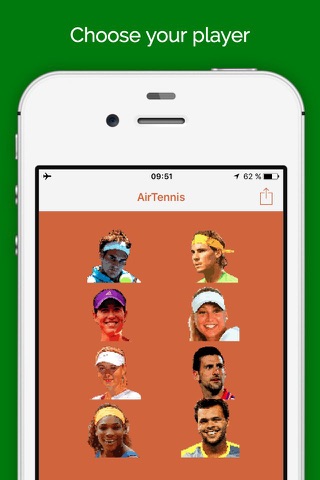 Air-Tennis - play tennis with your phone screenshot 2