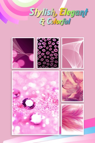 Pink Live Wallpapers,Retina Lock Screen Themes & Girly Backgrounds HD screenshot 4