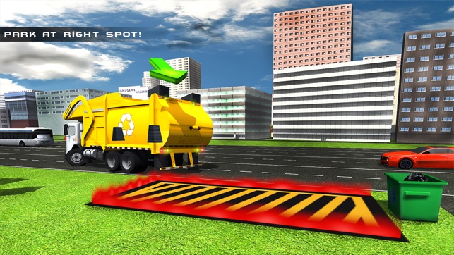 Real Garbage Truck Flying 3D Simulator – Driving Trash Truck(圖5)-速報App