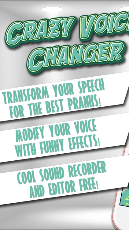 Crazy Voice Changer & Recorder – Prank Sound Modifier with Cool Audio Effects Free