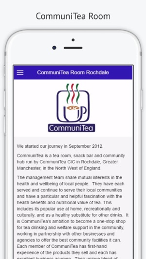 CommuniTea Room Rochdale(圖1)-速報App