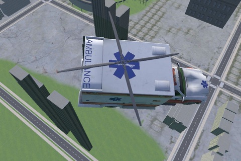Flying Ambulance 3D - Ultimate Helicopter Transformer screenshot 2
