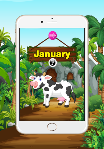 Learn English daily : Month : free learning Education games for kids! screenshot 2