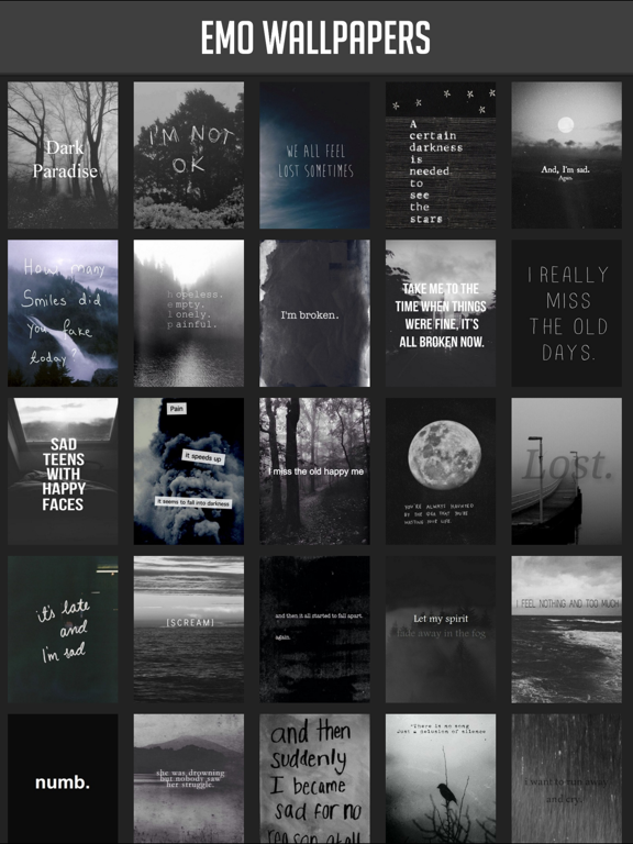 Screenshot #4 pour Emo Wallpapers