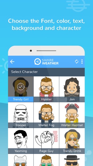 Share Weather - Create Forecast Memes(圖3)-速報App