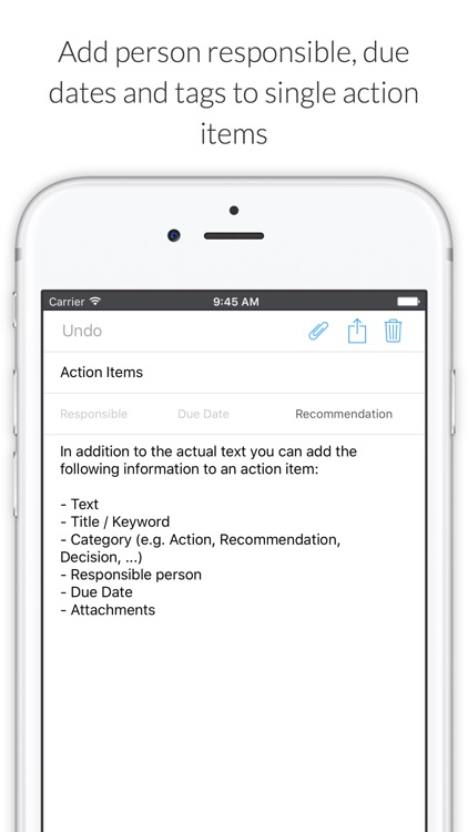 MinuteTaker - Meeting Minutes creation and sharing screenshot-3