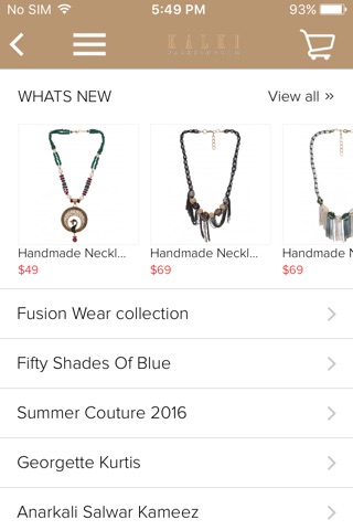 Kalki Fashion: Online Shopping screenshot 2