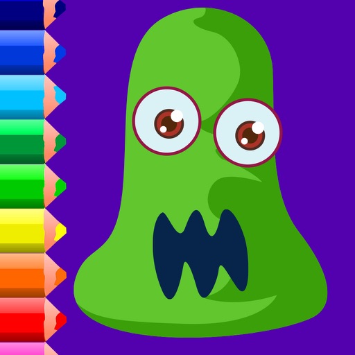 Coloring book: games for kids boys & girls free 2+ icon