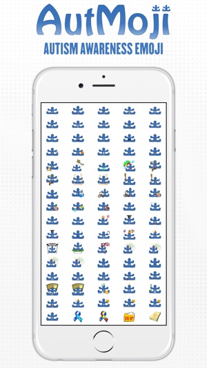 AutMoji - The World's First Autism Awareness Emoji(圖1)-速報App
