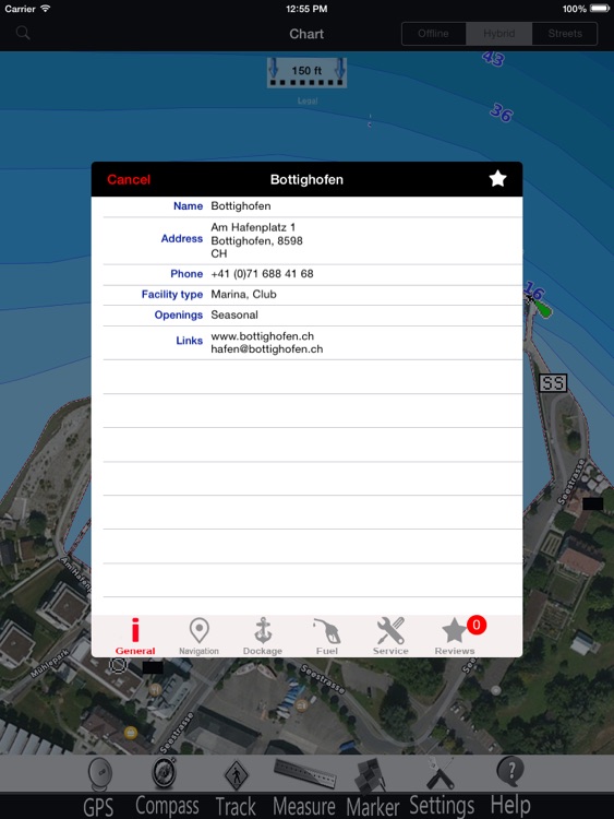 Walen lake Nautical Charts Pro
