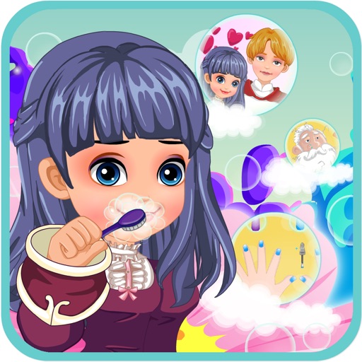 Flower Girl Brush Teeth Slacking - Slacking games,Brush Teeth games iOS App