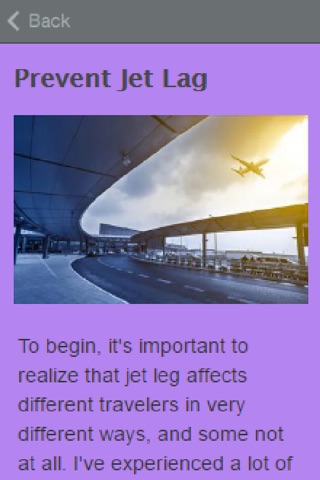 How To Get Rid Of Jet Lag screenshot 2